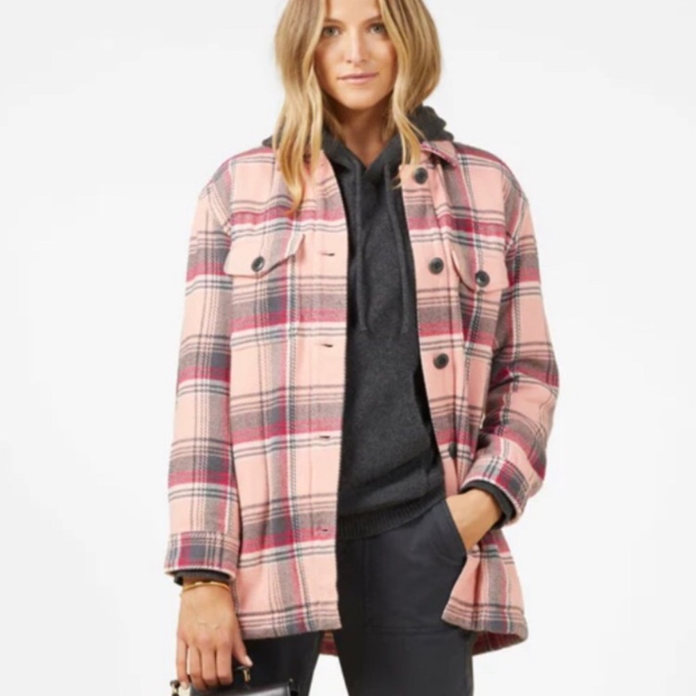 NWT - OUTERKNOWN 100% Organic Cotton Button Down SHACKET - Picture 1 of 15